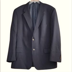 Mens S. Cohen Black suit jacket. Size 48 reg. Pure wool